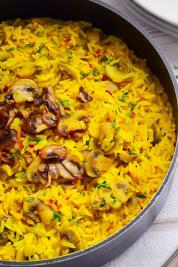 Mushroom Fried Rice